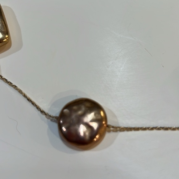 Seasonal Whispers 18 inch long mixed metal   necklace - Picture 5 of 7